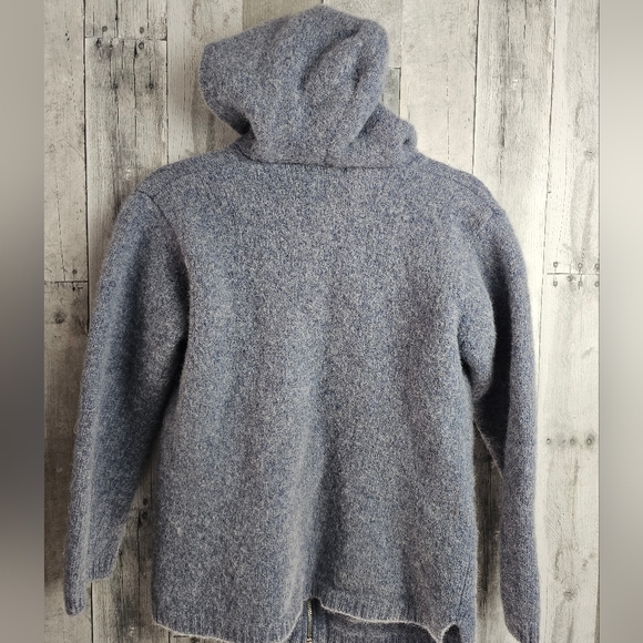 Vintage Jeanne Pierre 100% Wool zip up hooded sweater - Picture 3 of 3